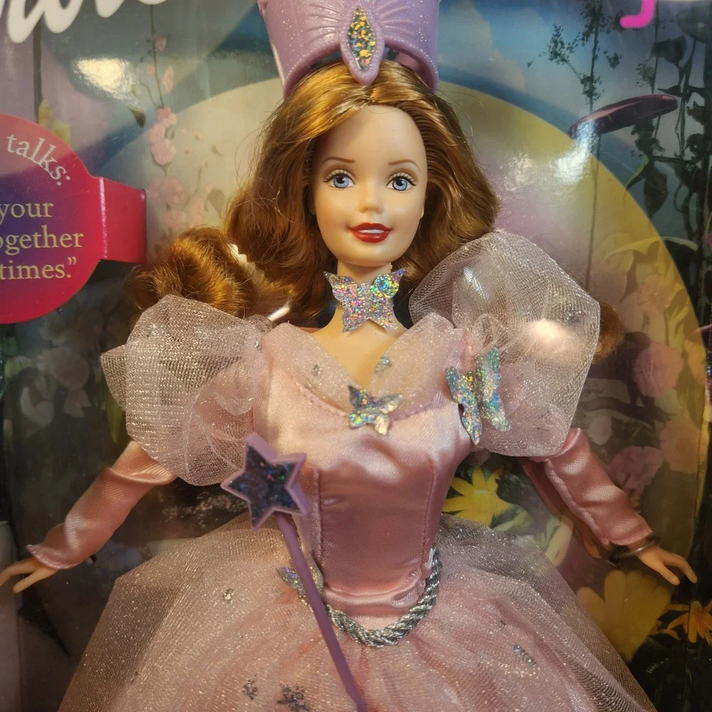 Barbie as Glinda The Wizard of Oz Talking Doll 1999 Mattel 25814 Vintage NIB